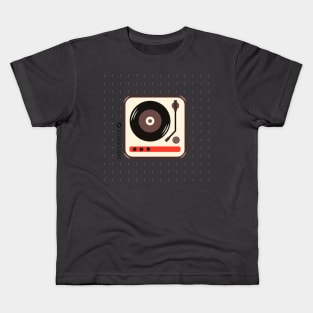 Audiophile Turntable Kids T-Shirt